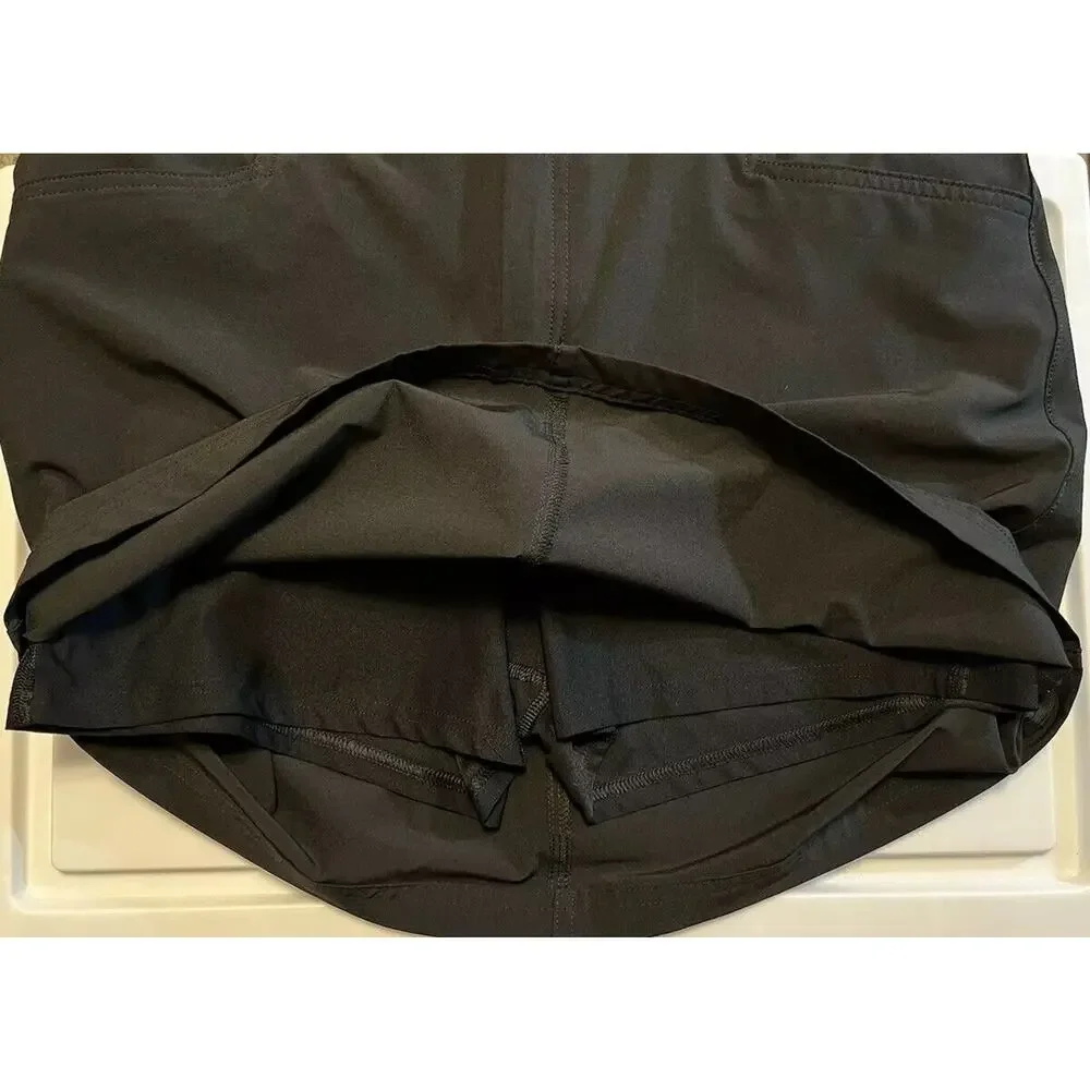 Eddie Bauer Adventurer 2.0 Skort Skirt Women’s Size 12 Black Golf Hiking - Picture 9 of 11